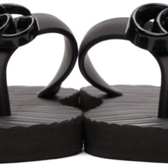 Gucci Flip Flops men’s chevron thong sandal - New with original box, never worn - Picture 8 of 8